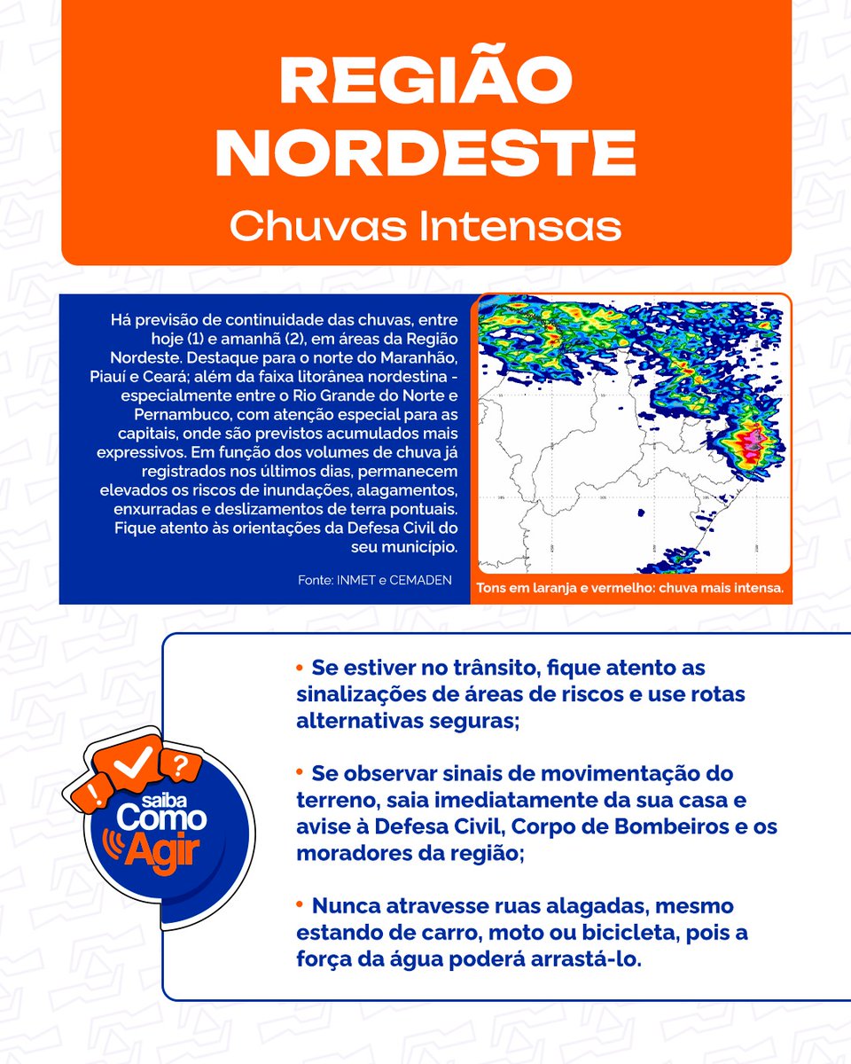 Defesa Civil Nacional tweet media
