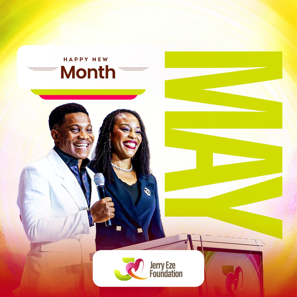 Jerryezefdn's tweet photo. HAPPY NEW MONTH 💛💚💖
On behalf of our founder, @RealJerryEze we Welcome you to a new month of impact, transformation, and undeniable evidence that What God Cannot Do Does Not Exist! https://t.co/XQtnWQRlmT