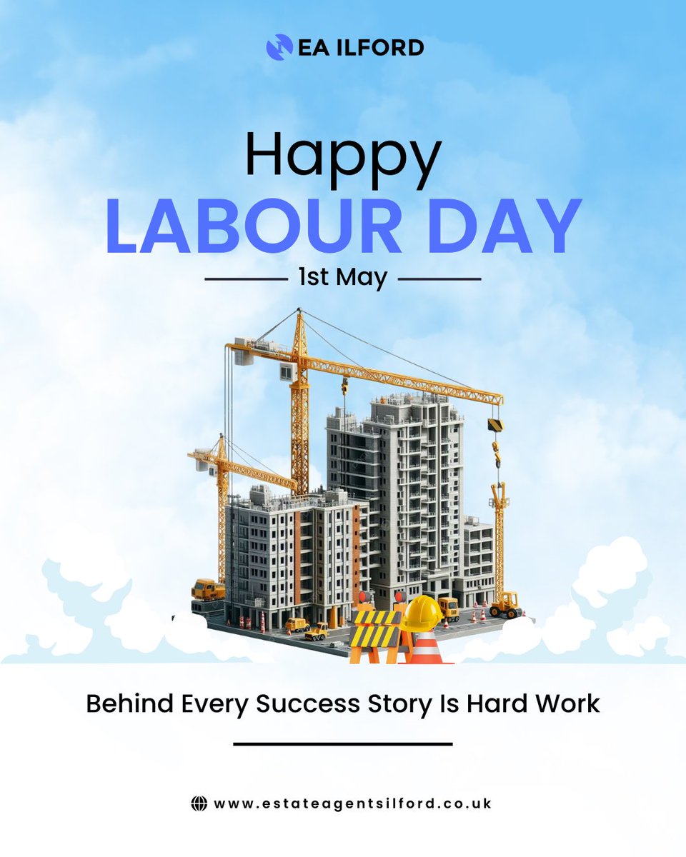 AgentsIlford's tweet image. Behind Every Success Story Is Hard Work | Happy Labour Day!

#LabourDay #IlfordBusiness #HardWorkPaysOff #PropertyExperts #UKCommunity