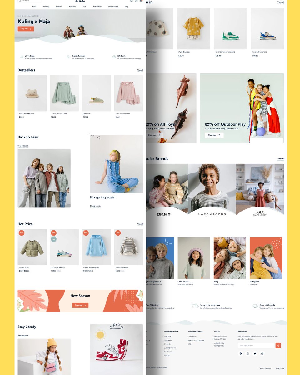MdImran5722's tweet image. From normal to modern &amp;amp; clean websites. It's a new experience.

#website #web #wordpress #uiux #babyclothwebsite #wordpress