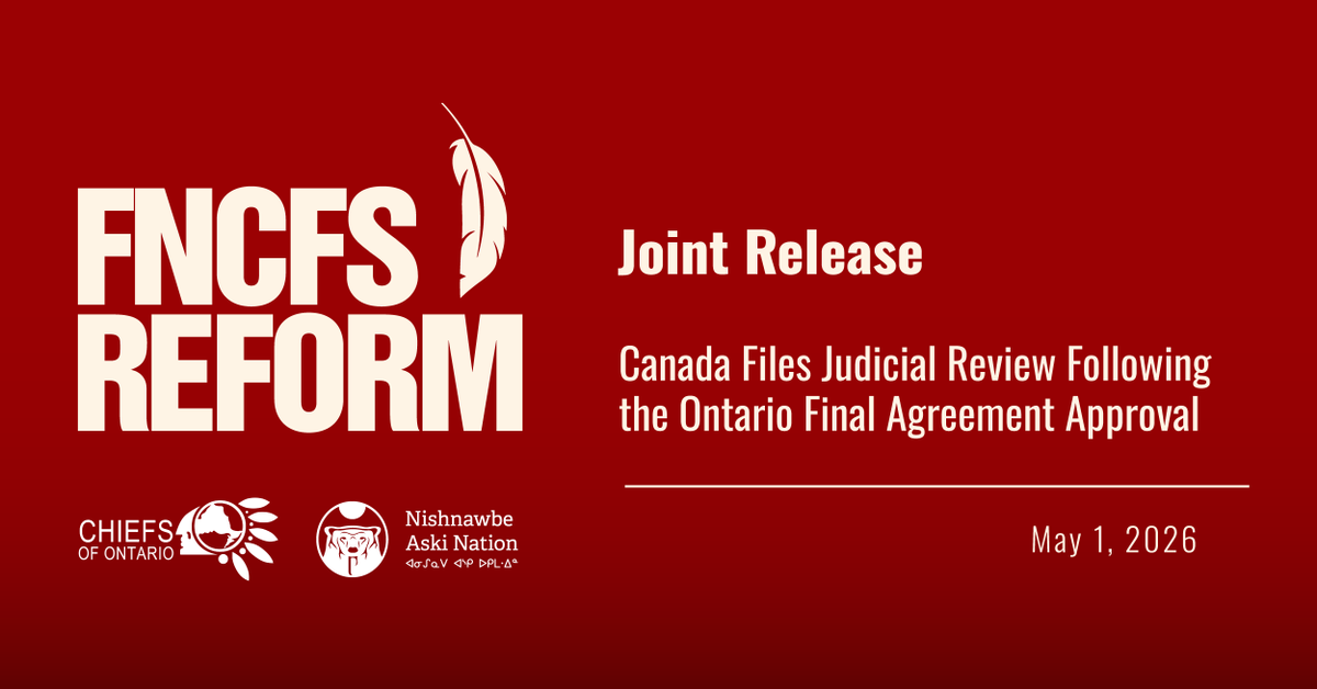 Chiefs of Ontario tweet media