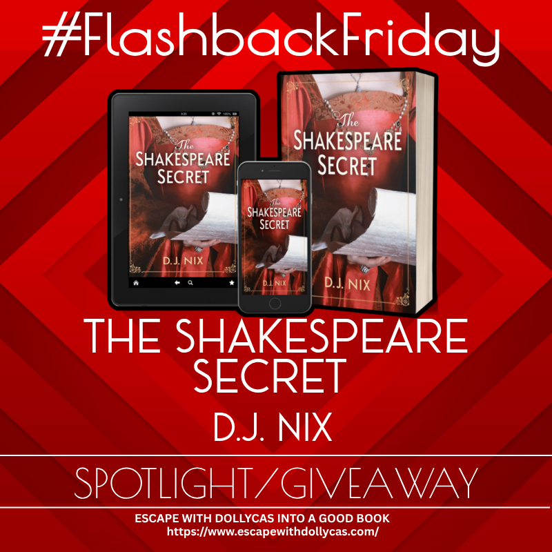 dollycas's tweet image. #FlashbackFriday featuring The Shakespeare Secret: A Novel by D. J. Nix #Spotlight #Giveaway

escapewithdollycas.com/2026/05/01/fla…
