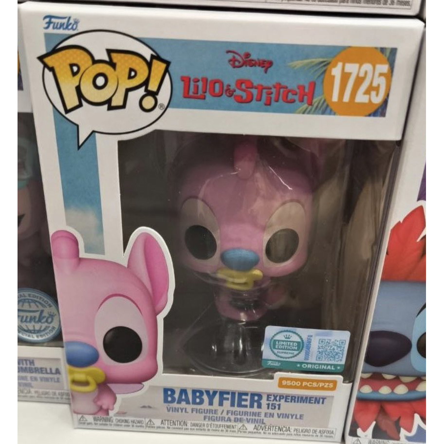 POPs_Today's tweet image. First look at Babyfier Experiment 151 9,500 PCS Disney Lilo &amp;amp; Stitch POP!

(via @KronAdictos, @tomasramosru Thanks @DisTrackers)
#Disney #LiloandStitch #Funko #FunkoPop #Pop