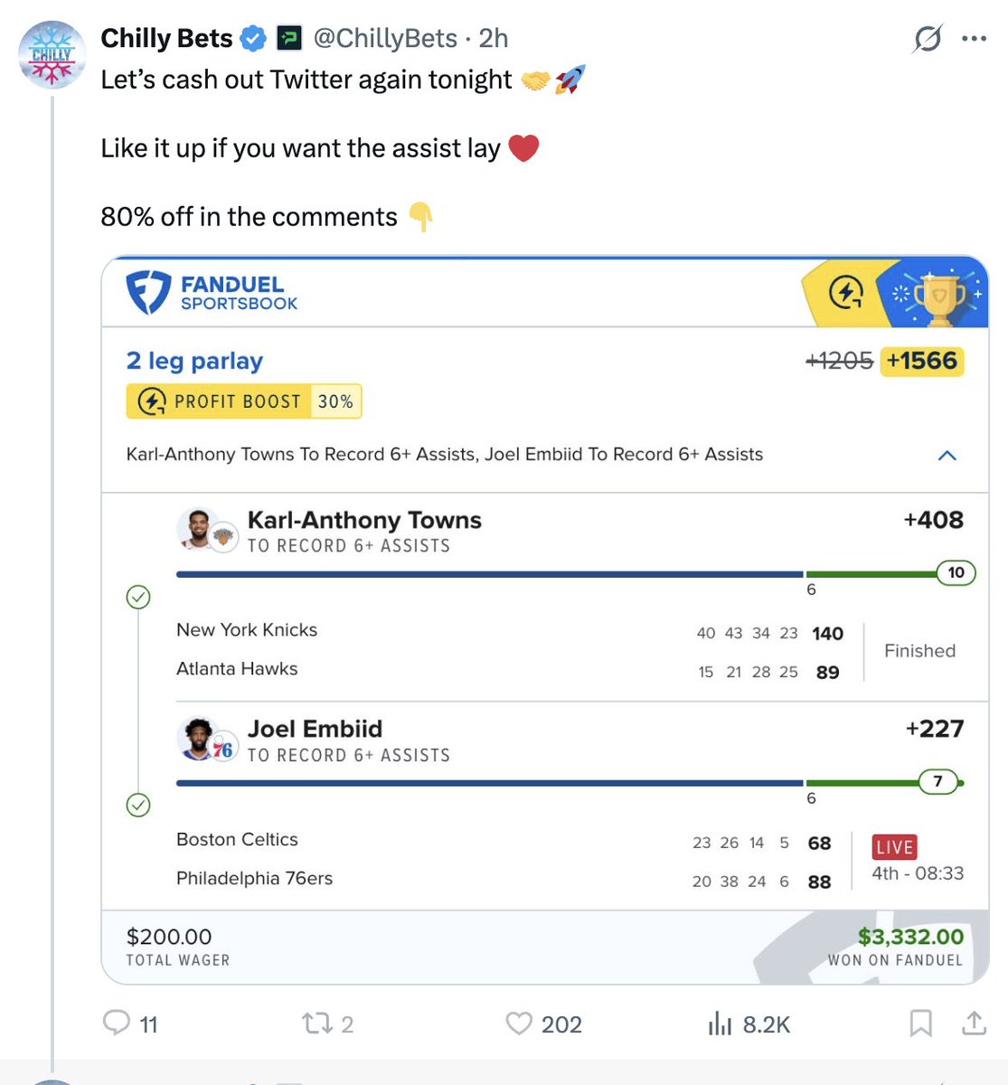 The Capper Ledger tweet media