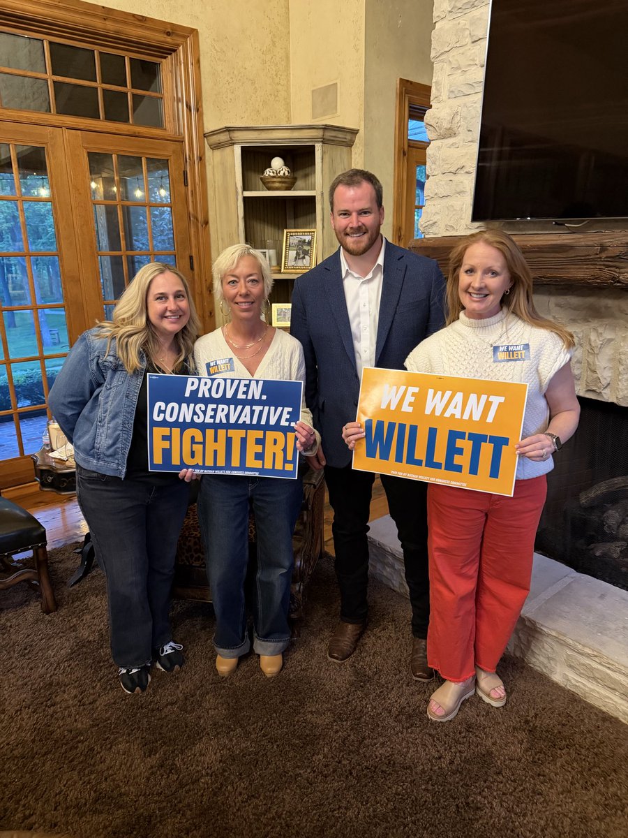 NathanNotNate's tweet photo. The Northland’s Like Minded Ladies are all in for Team Willett!

I’m incredibly grateful to Carey Crossley and her entire crew for their confidence and support in our campaign to represent North Missouri in Congress. Like Minded Ladies (LML) came together when local and state leaders chose to shut down sports and high school activities during COVID. This group didn’t sit back - they stepped up and fought to restore normalcy for Northland students.

Carey and her LML were instrumental in helping us secure our Northland council victory with record turnout in 2023. And with their continued support, along with so many others across North Missouri, we’re building the momentum needed to win all 33 counties on August 4th.

We have the people, we have North Missouri values, and we have a proven conservative record. #NathanForNorthMissouri #All33Counties