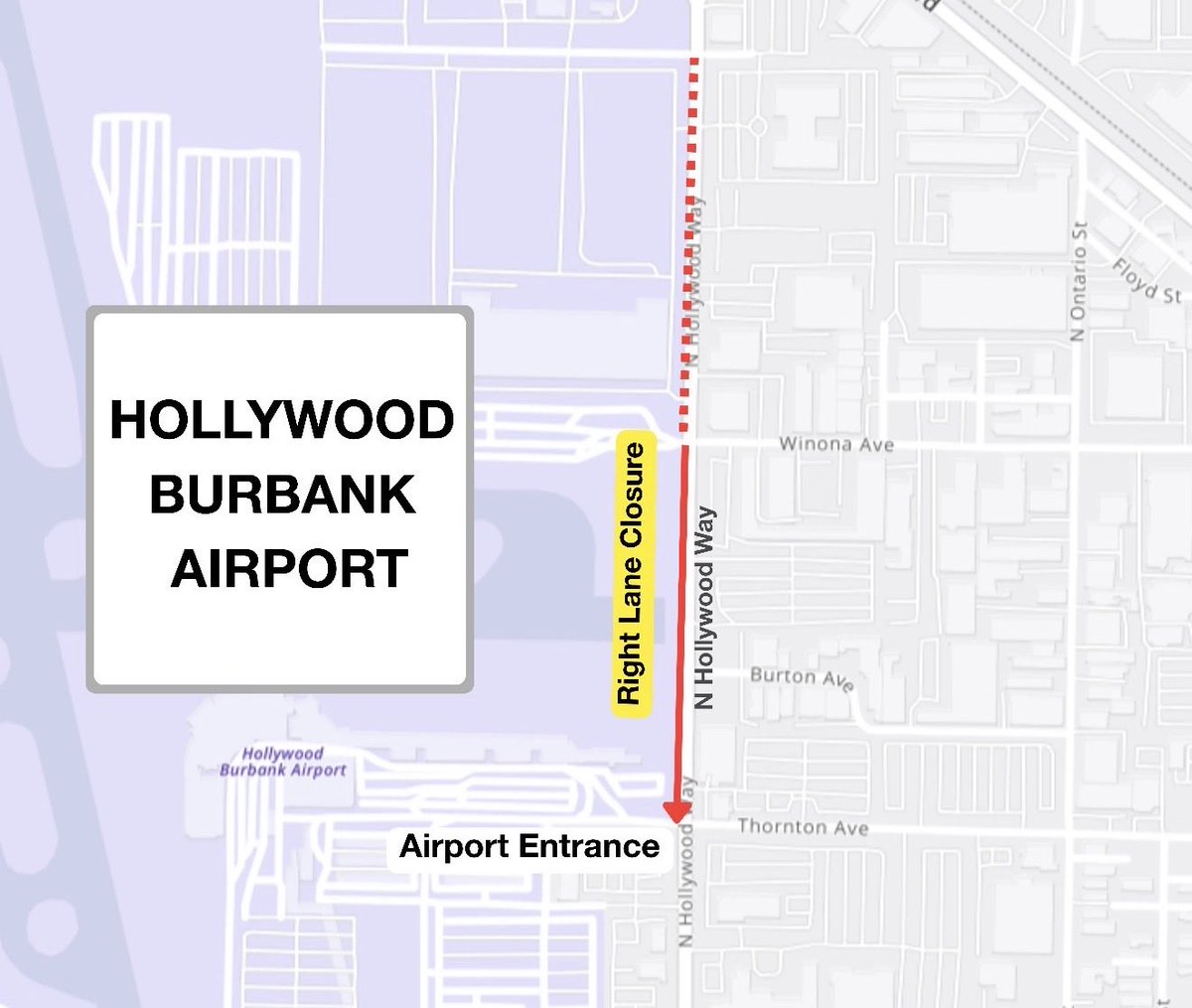 Hollywood Burbank ✈️ tweet media