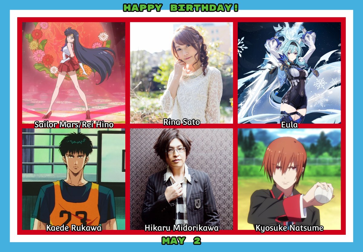 EmperorSwordXII's tweet image. Rina Sato-Hikaru Midorikawa
Happy Birthday!

#RinaSato #HikaruMidorikawa #SailorMars #Eula #KaedeRukawa #KyosukeNatsume #佐藤利奈 #佐藤利奈 #佐藤利奈誕生祭2026 #佐藤利奈生誕祭2026 #火野レイ #セーラーマーズ #エウルア #流川楓  #棗恭介 #緑川光 #緑川光誕生祭2026 #緑川光生誕祭2026