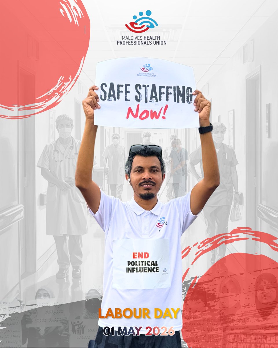 Maldives Health Professionals Union (MHPU) tweet media