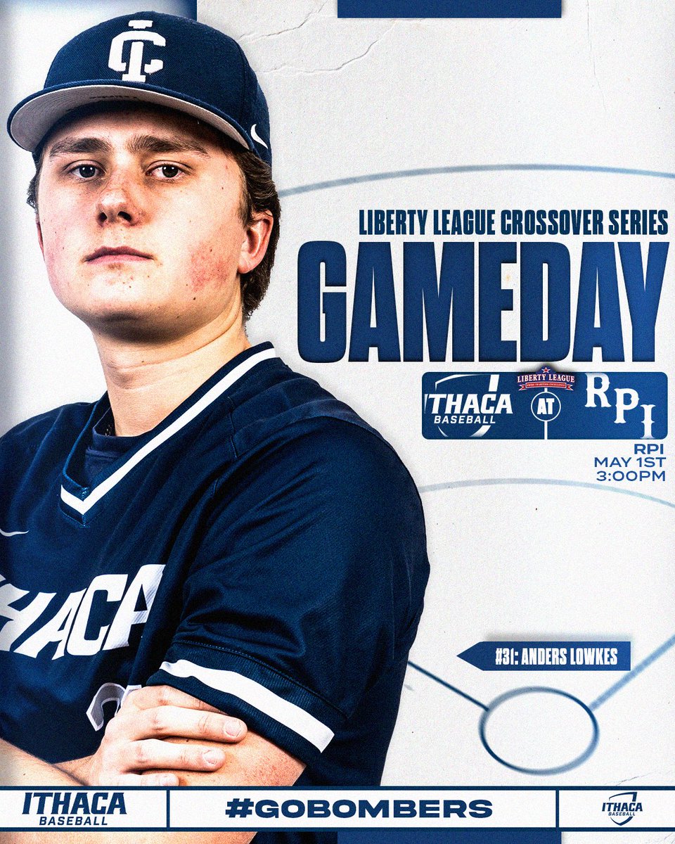 Ithaca_Baseball's tweet photo. May baseball >> 😤

#GoBombers https://t.co/G0sEKU3R7E