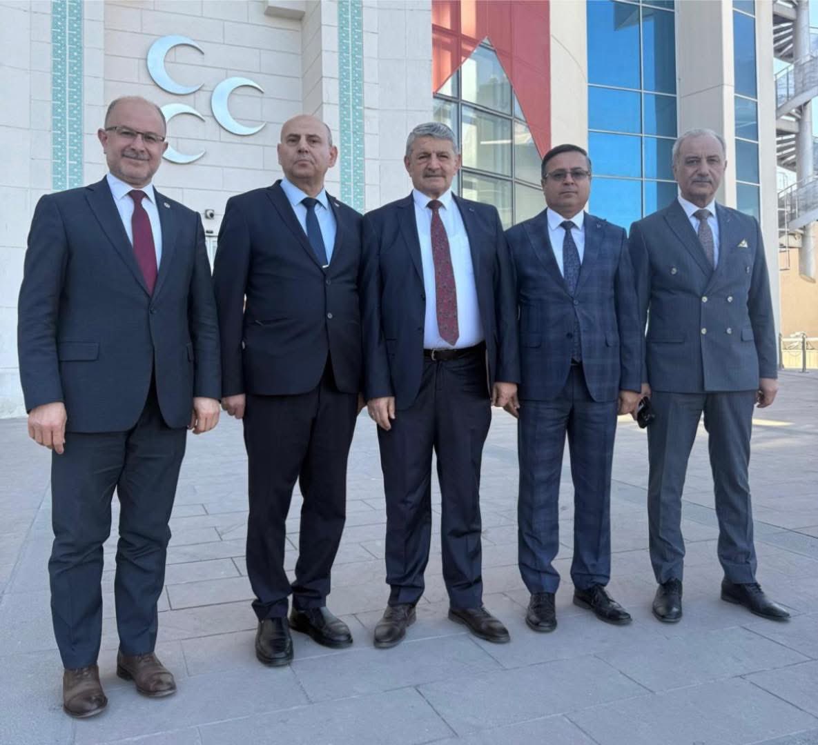 74cemalakin's tweet image. Zonguldak #MHP İl Başkan Yardımcımız, #Zonguldak Kantin İşletmecileri Esnaf Derneği Başkanı Sayın Süleyman Erbay ile MHP Genel Merkezi ziyaretlerimizin ardından anı fotoğrafı çektirdik. Kıymetli dostumuz nezdinde Zonguldak’ta yaşayan vatandaşlarımıza selamlarımızı sunuyoruz.