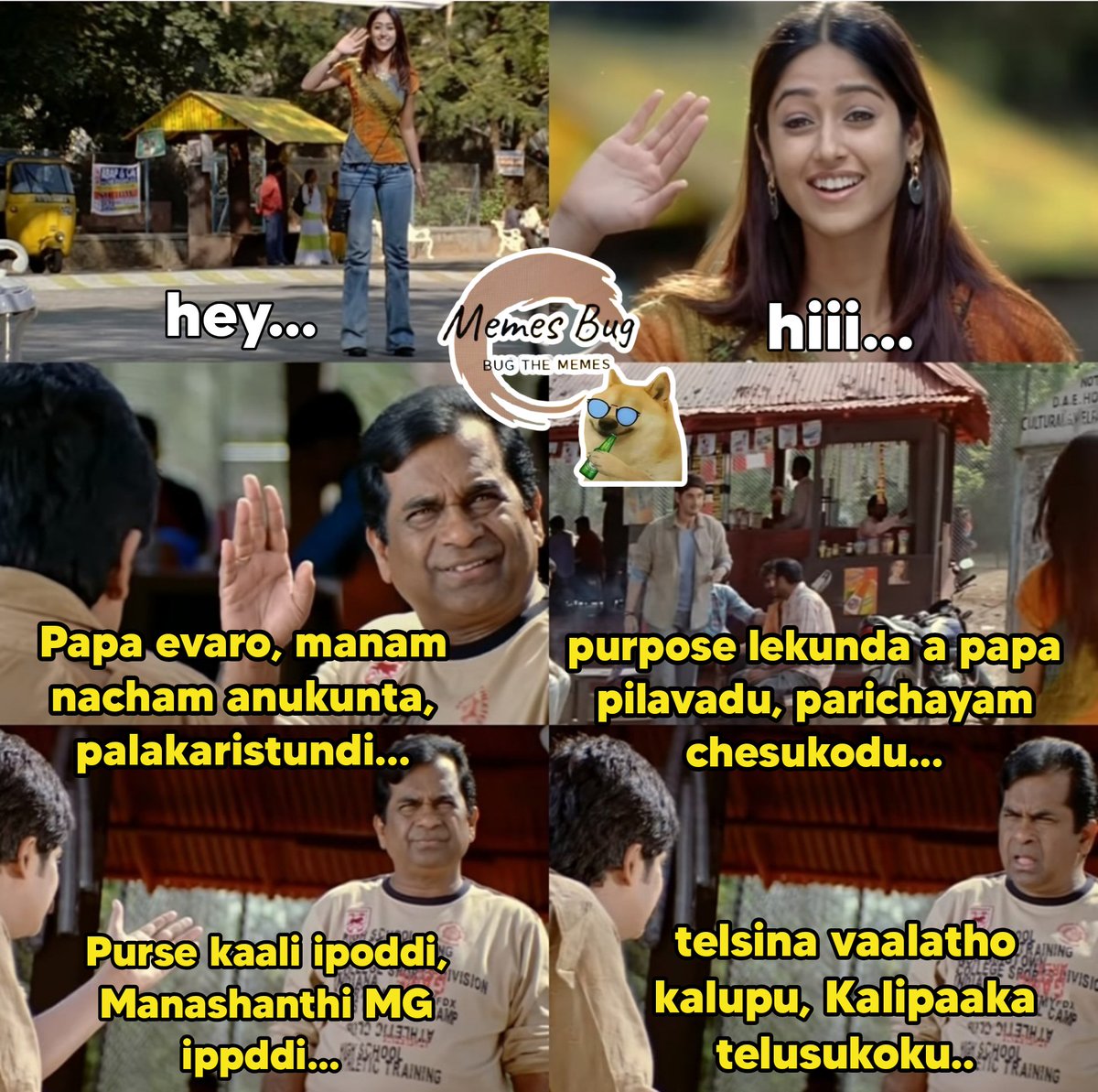 MemeVerseTelugu's tweet image. #jokes #fun #funny