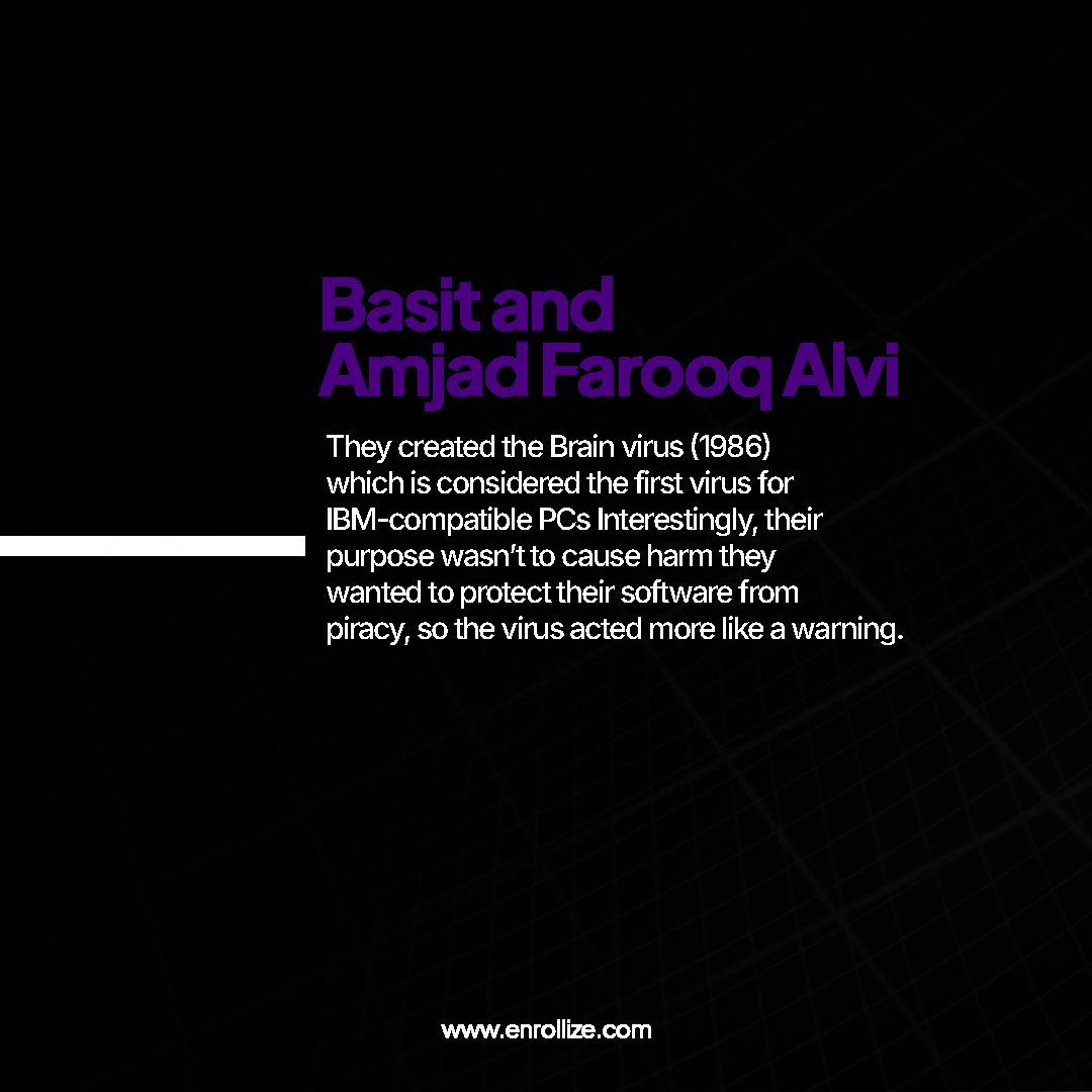 Enrollize's tweet photo. Forward this to someone who chooses clarity.
From the early days of tech with Basit Farooq Alvi &amp; Amjad Farooq Alvi
to today’s smarter decisions—
Real ones don’t guess.
They use Enrollize. Choose Clarity. https://t.co/dbPGMV5JnR