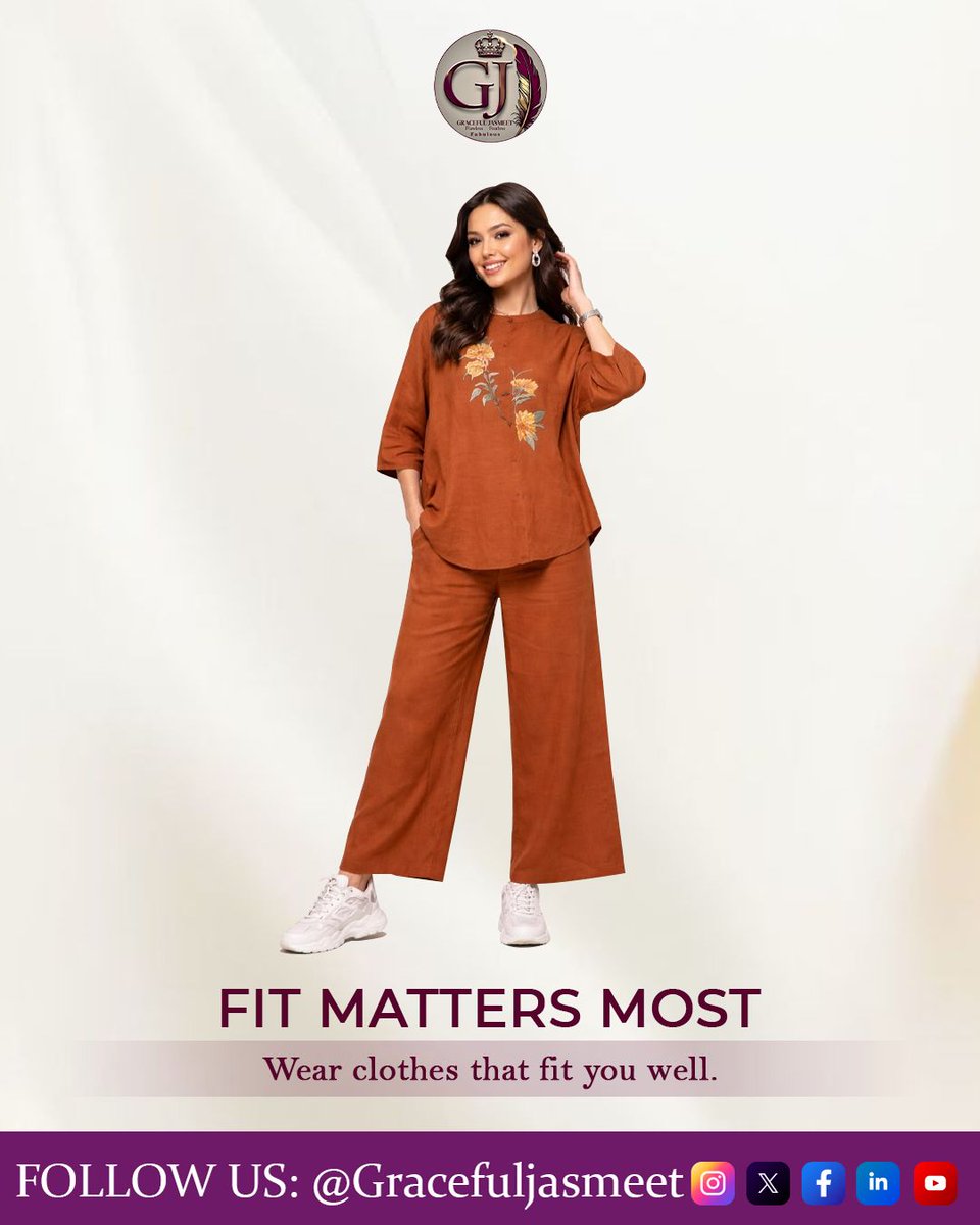 GracefulJasmeet's tweet image. Looking stylish is simple ✨
Good fit, neat outfits, simple colors &amp;amp; one accessory can change your whole look 💫
Follow @GracefulJasmeet for more styling tips 💖
#FashionTips #StyleTips #EverydayStyle #WomenFashion #OOTD #MinimalStyle