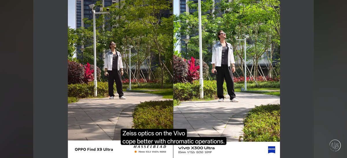 ayansonunigam's tweet image. OPPO Find X9 Ultra 🆚 Vivo X300 Ultra 

3X 🆚 3.7X Telephpto Comparison 👇 
                           Which one is better here❓ 
#OPPO #vivo