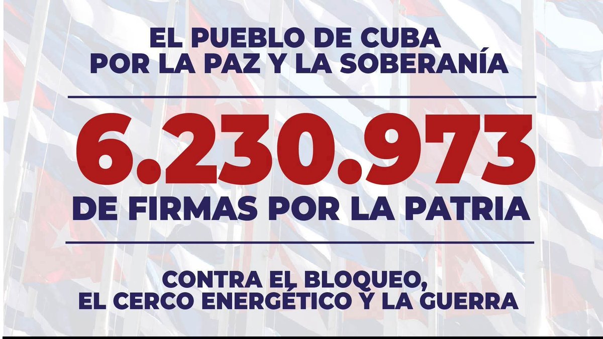 Los agradecidos entregamos este #1Mayo a la dirección histórica de la Revolución la convicción de defender nuestra soberanía #CubaEstáFirme
