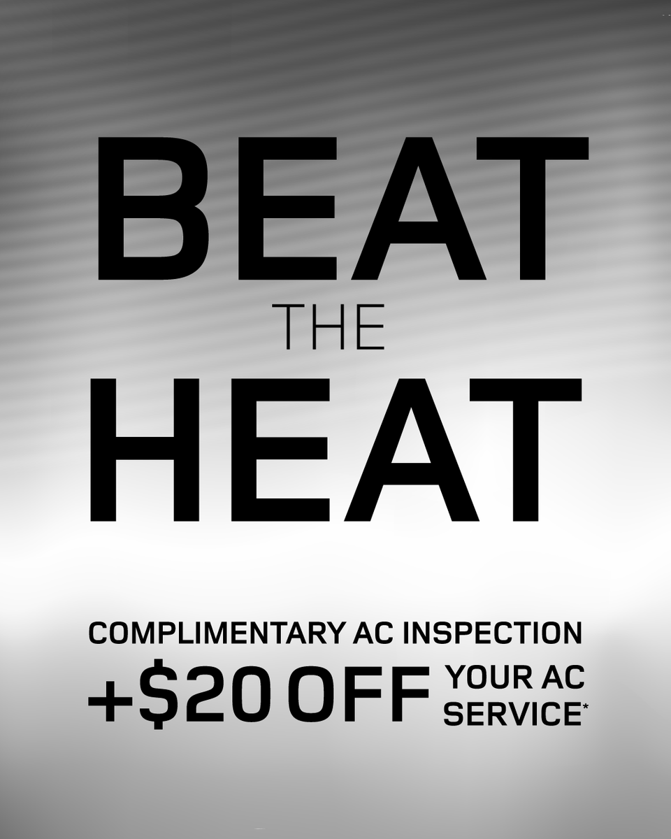 LandRoverDTSLC's tweet photo. Summer is coming, and if you’re unsure about how your AC will hold up, we’ve got you. Stop by our service center any time in May for a complimentary AC inspection and $20 off your AC service.*

Schedule now: https://t.co/3UYsLJnEjb https://t.co/1jim3U16d1