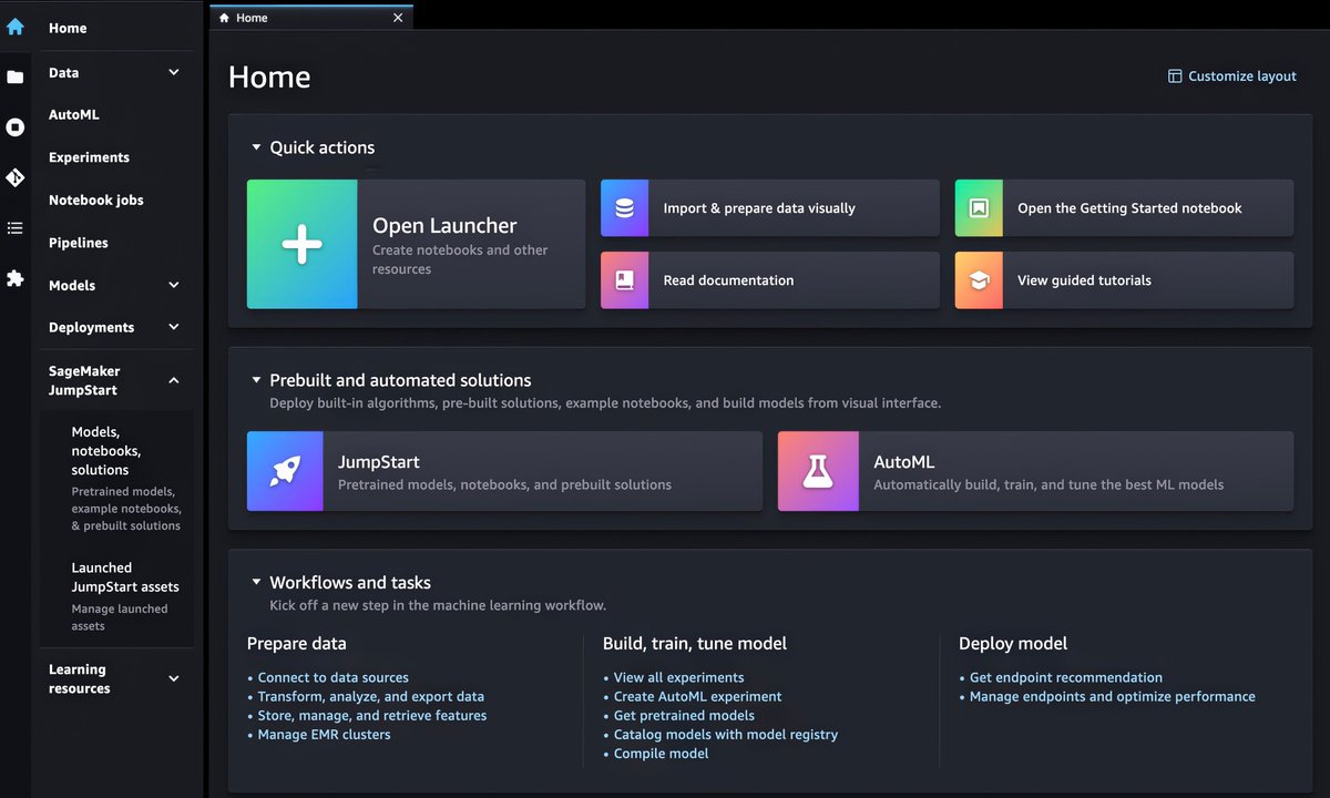 gp_pulipaka's tweet image. SageMaker RAG! #BigData #Analytics #DataScience #AI #MachineLearning #NLProc #IoT #IIoT #PyTorch #Python #RStats #TensorFlow #GoLang #CloudComputing #Serverless #DataScientist #Linux #Programming #Coding #Books #100DaysofCode  
geni.us/SageMaker-RAG