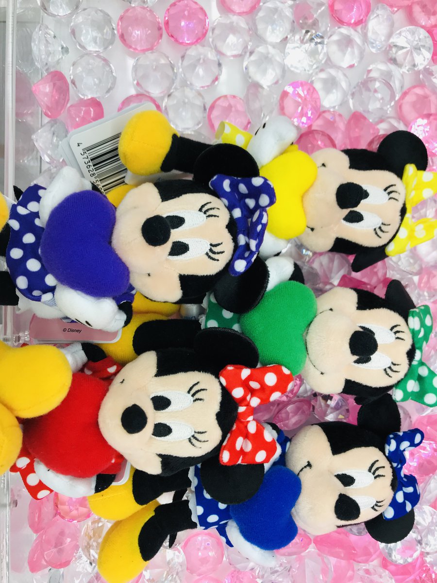 GiGO_Numata's tweet image. 【限定景品情報③】
「ミニーマウス　マスコット　～ハート～　～ＧｉＧＯ限定～」本日、5/2（土）AM9時開店より登場です❤️
隣のブースのミッキーと一緒に是非GETしてください🥰
色は5種類でどれも可愛いです🥰
#ミニーマウス　#GiGO限定
