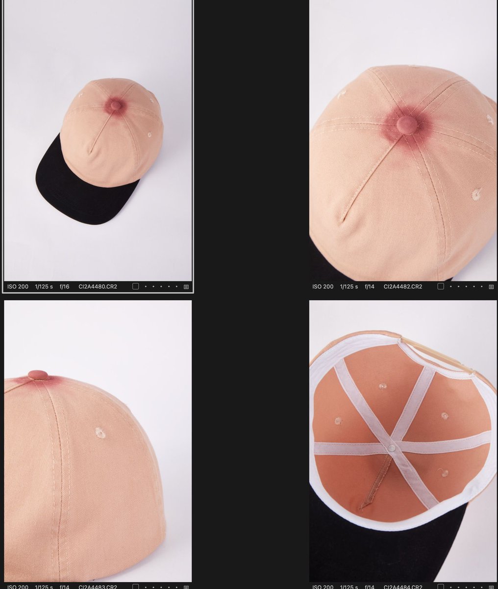 Delahuntagram's tweet photo. titty cap is gonna go down as one of the most important designs of the 21st century. https://t.co/Hyub20GLEk