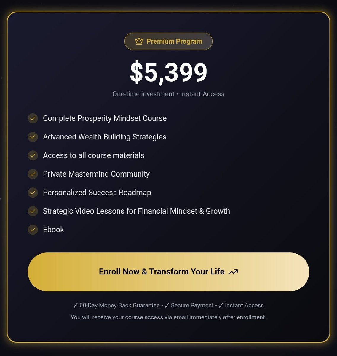 Mustafa_Hoca35's tweet image. TPP System 

Unlock Your True Prosperity Path 

Transform your financial mindset and unlock the abundance you deserve. Join thousands who have discovered the path to lasting wealth and prosperity. 

Start Your Journey Now 

checkout-ds24.com/redir/656847/d… 

#finance #money #business