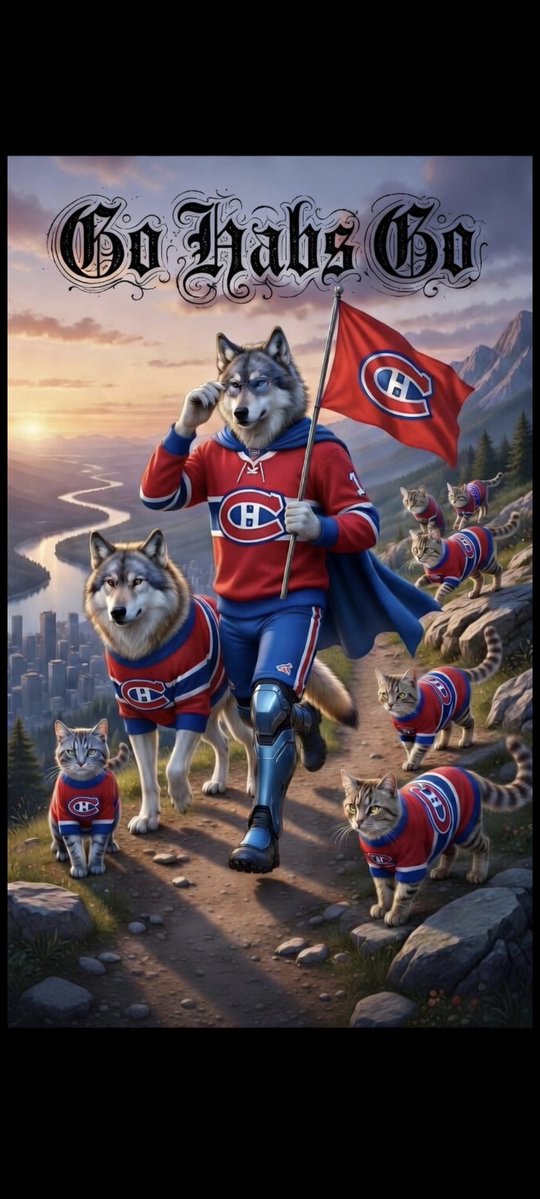 Wolfy435's tweet image. #GoHabsGo