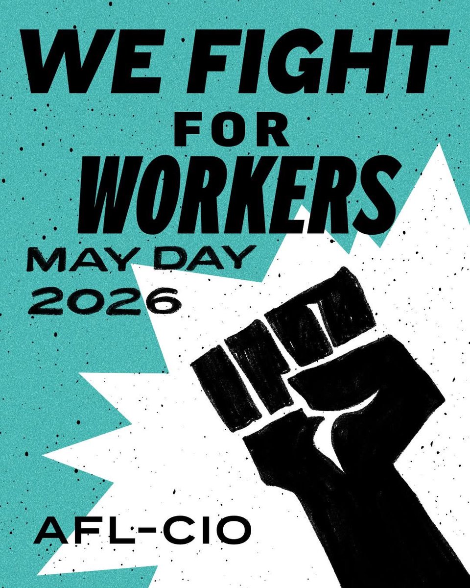 Virginia_AFLCIO's tweet image. On International Workers’ Day, we celebrate the power of working people.
Everything we have, we fought for. Everything we need, we’ll win together.
Solidarity forever. ✊ #MayDay #1u