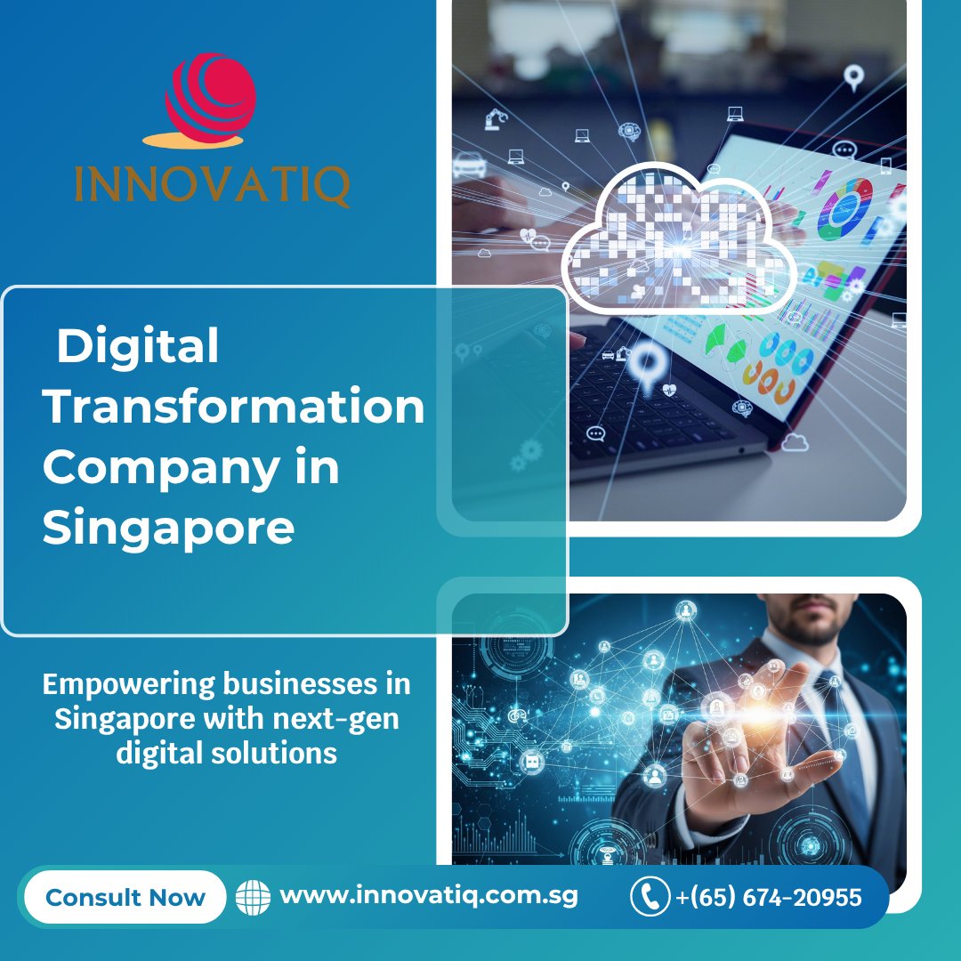 innovatiq_tech's tweet image. Digital transformation starts here 🚀

Innovatiq helps Singapore businesses grow with AI, cloud &amp;amp; smart solutions.

🌐 innovatiq.com.sg

#DigitalTransformation #AI #Singapore #Tech