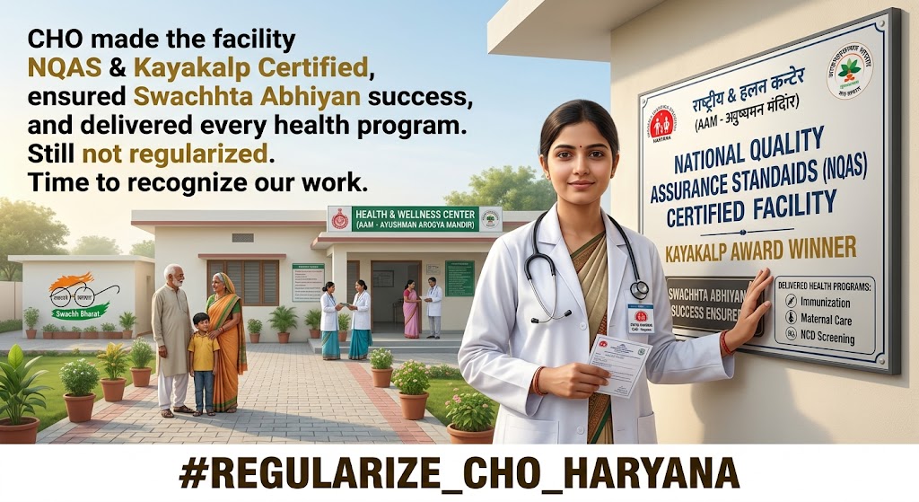 All India Association of CHO HARYANA tweet media
