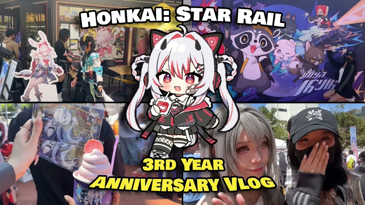 MaiRubeee's tweet photo. IRL RUBEE VLOG! β€οΈβπ₯π«Ά
I attended HSR's 3rd Year Anniversary in Little Tokyo and it was AMAZINGGGG π€© You'll see your fav VAs, creators, and amazing cosplays in this vlog! Check it out down below!
β‘οΈ https://t.co/Cv4izPCmO1
#streetsofelation #HSR3YEAR https://t.co/uqJN0GJMbL