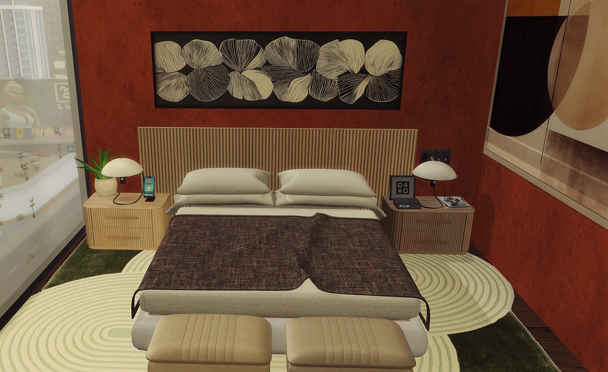 grreysimmer's tweet photo. Malik Carter’s San Myshuno apartment
designed by Maya Ruby St. James 🖤
not bad for her first real project…
#Sims4 #Simstagram #SimsAesthetic #SimsStory #InteriorDesign https://t.co/dyZmgtLXXb