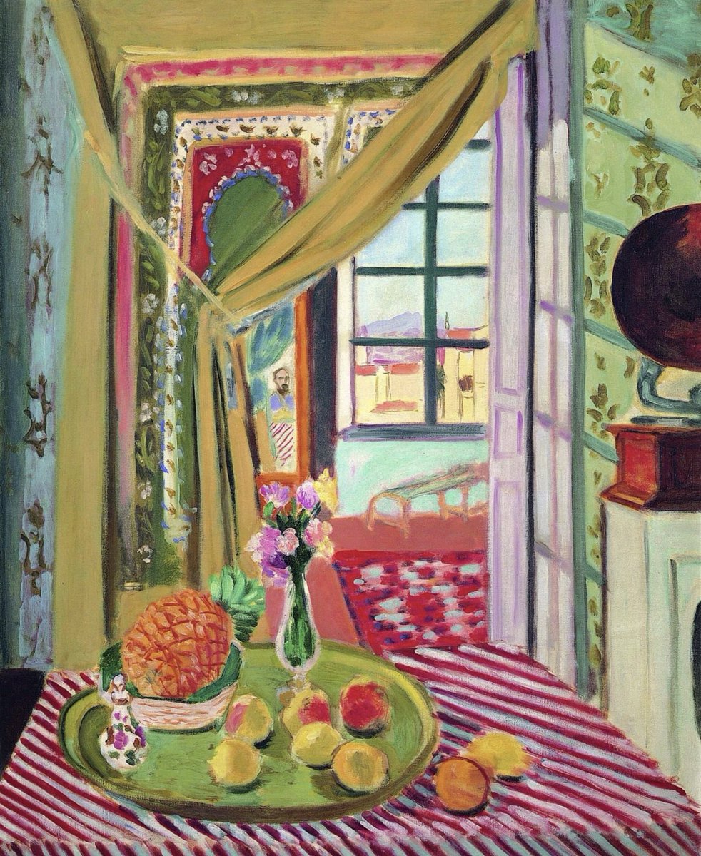 LuizSantosMusic's tweet image. Interior with Gramophone  - 1924
🎨Henri Matisse #art #arts #finearts #painter