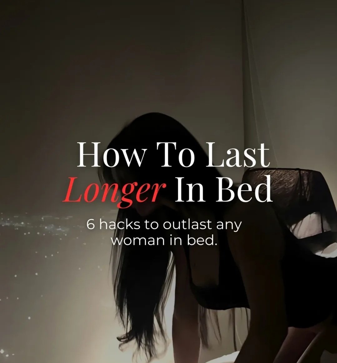 minds_eminent's tweet photo. HOW TO LAST LONGER IN BED :

( 6 Hacks to outlast any woman in bed )

//Thread// https://t.co/flPGIwymp1