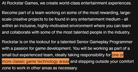 LegionLooterana's tweet image. 🚨 ¿SE VIENE EL REGRESO MÁS ESPERADO? 🚨

🔥🎮 #Rockstar Games Australia acaba de publicar una vacante muy sospechosa para un equipo encargado de revivir "tecnología de juegos clásicos" 👀

🗣️ Muchos piensan en remasters de RDR o L.A. Noire, pero... ¿Y si por fin nos están