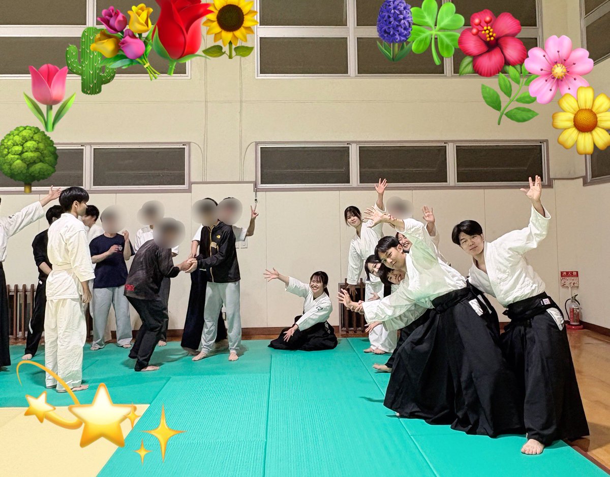 kobeaikido's tweet photo. 今日は最後の体験会でしたが、4人体験に来てくれました‼️
そしてDMなどから、新たに5人が入部してくれました❣️
これで新入部員は - ̗̀ 23人目 ̖́- です㊗️🥳
⁡
まだまだ入部希望を受け付けているので、気軽にDMしてください💌💭
⁡
#合気道 #神戸大学 #神大 #春から神大 #春から神戸大学 https://t.co/hUdlFXI0XY