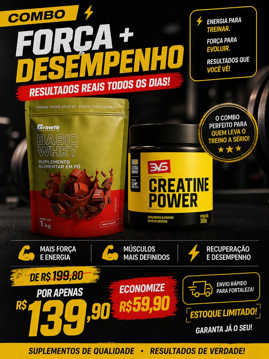 Gilson1584's tweet photo. SEU COMBO CHEGOU 🔥

PEÇA AGORA 👇

📱(85)98630-6119 https://t.co/hlfuHROLEp