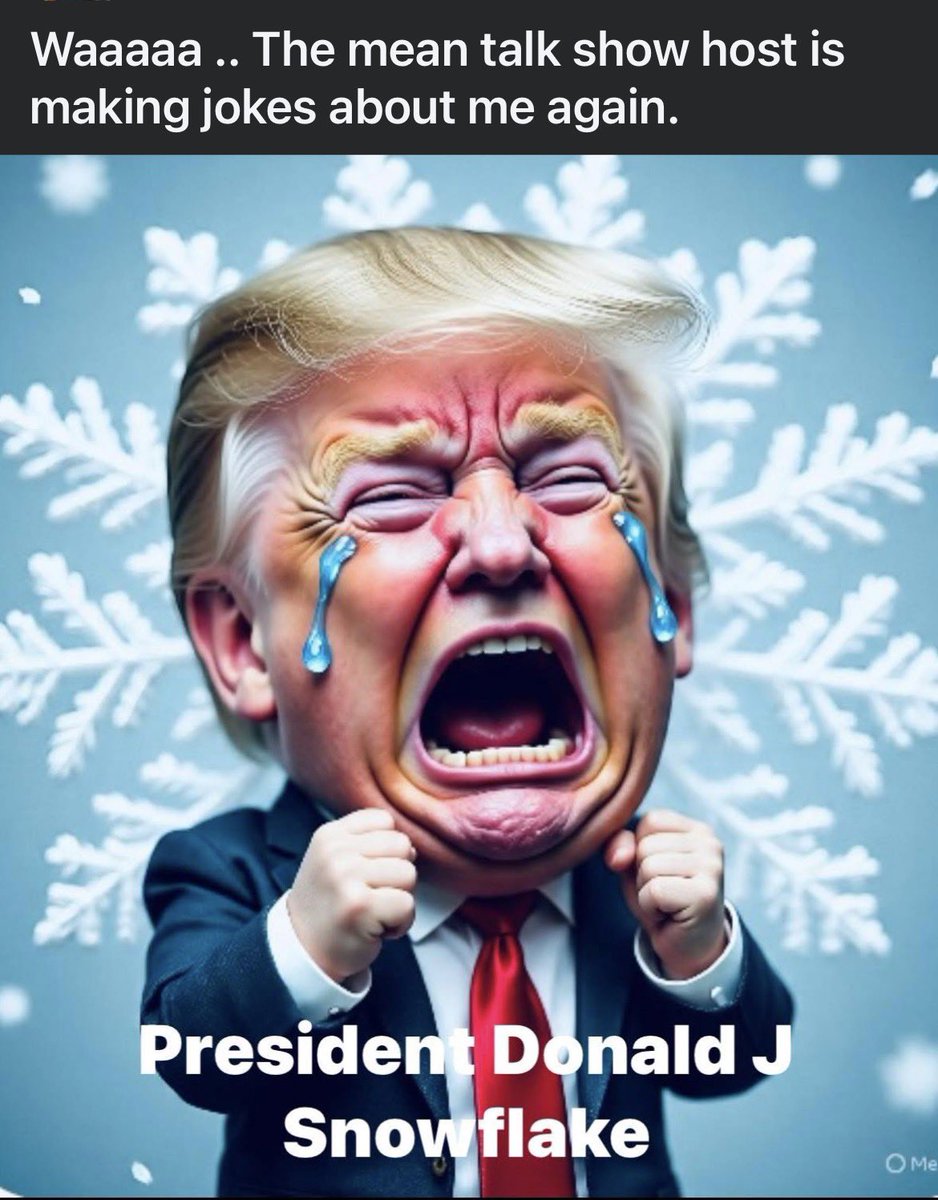 ray_soto15's tweet image. #trumpsnowflake
#sensitive
#melaniacrybaby