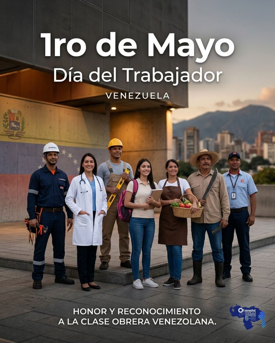 "El trabajo dignifica y los sueños se cumplen con constancia. ¡Feliz día a todos los que dan lo mejor de sí cada jornada! 💪🚀 #Trabajo"