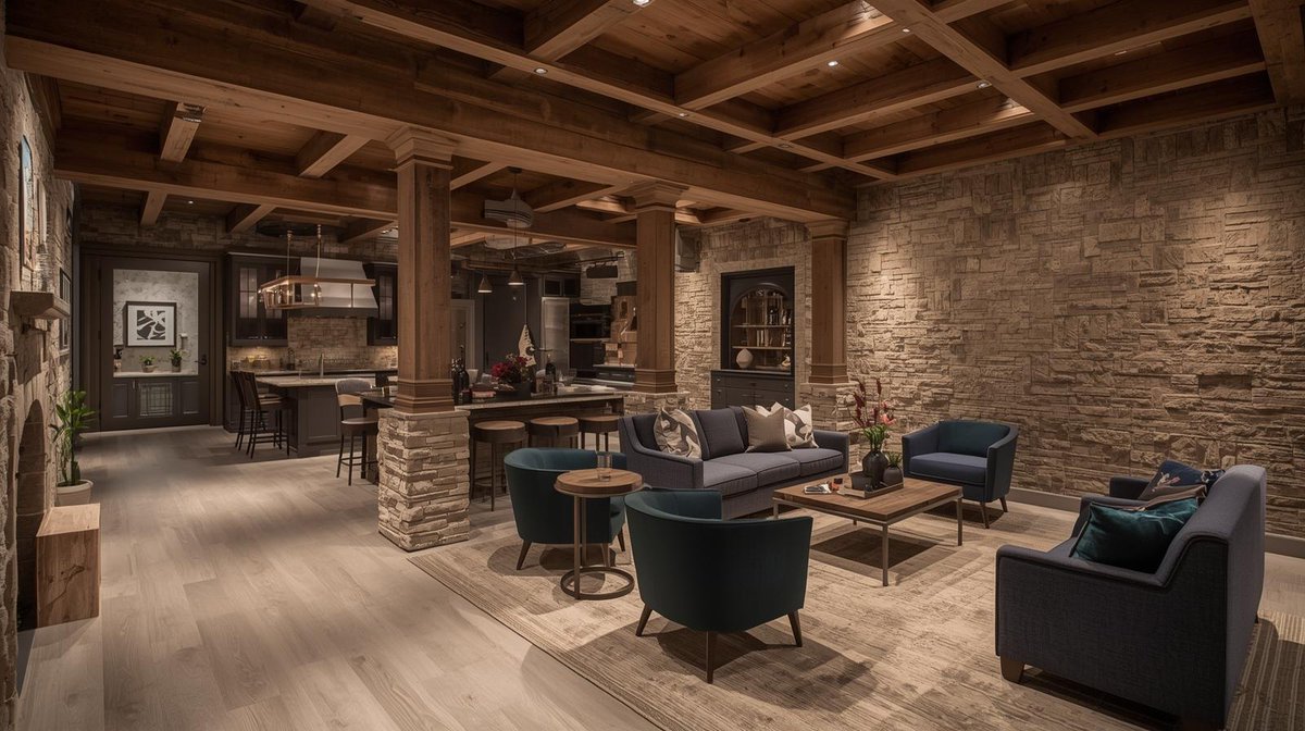 Homes_By_Kashif's tweet image. Add rustic charm to your basement with warm woods, cozy textiles, and vintage accents. These stylish touches create a welcoming, character-filled retreat. 😉

#Basement #BasementIdeas #BasementDesigns
 LocalInfoForYou.com/150795/rustic-…