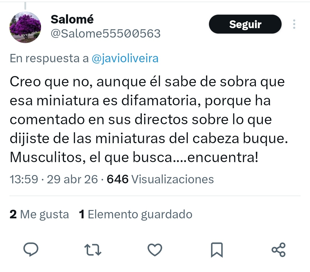 Una duda, ¿por qué a la Salomé esta le ofende tanto que Cell haga deporte y este en buena forma?
En serio lo pregunto.