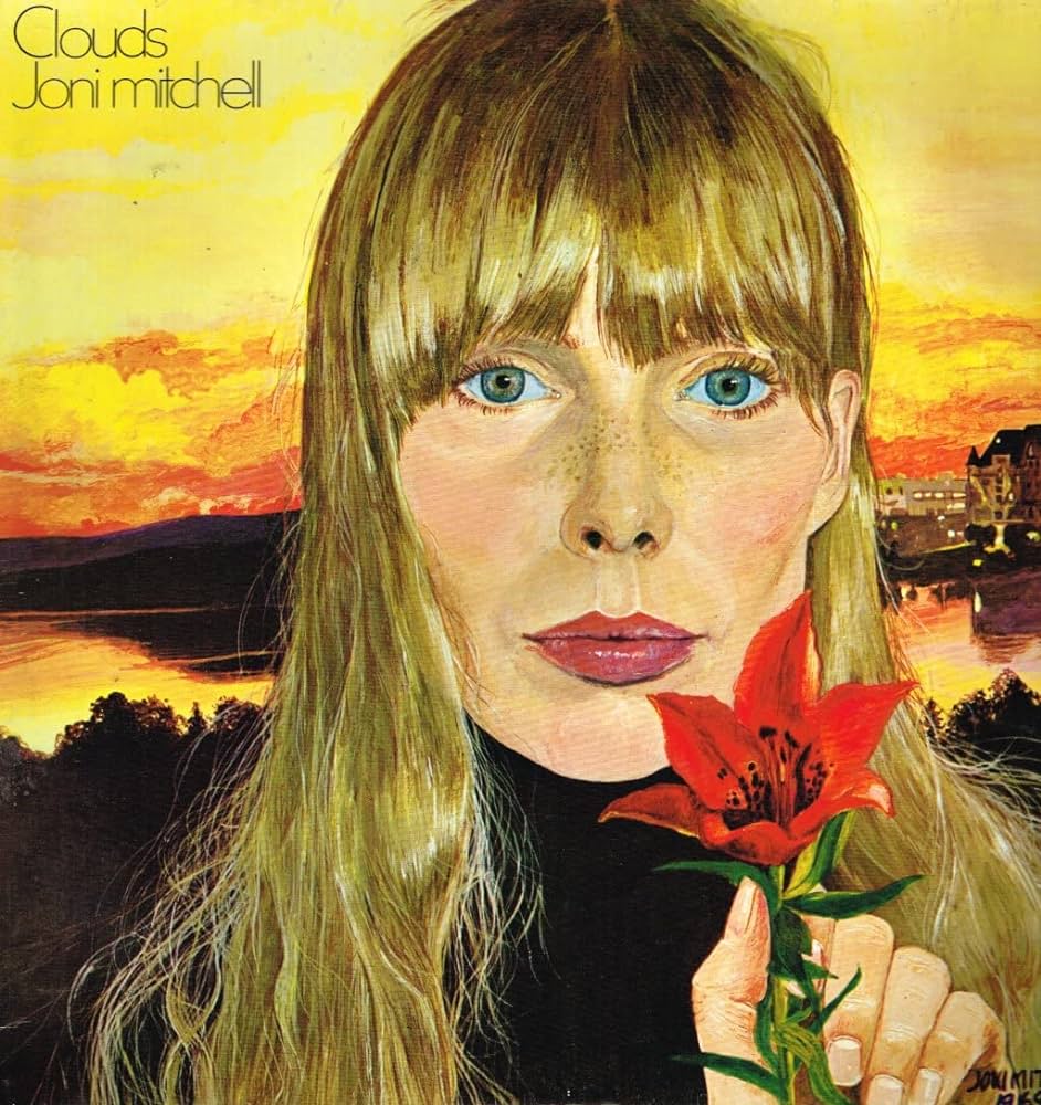 victorcadet's tweet image. "Clouds" es el 2do LP de la cantautora 🇨🇦 #JoniMitchell, Un disco con armonías sutiles, poco convencionales, lanzado el 01May1969. Producido en su mayor parte por ella misma, pintó su autorretrato para la portada.

Es nuestro #AlbumDeHoy Disfrútenlo! youtube.com/playlist?list=…