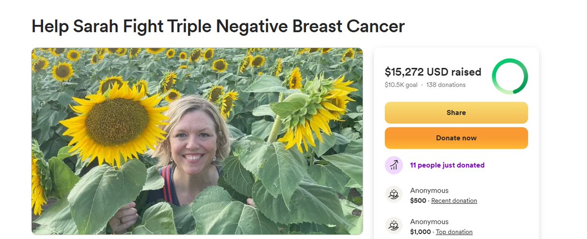 George_patners's tweet image. I’m proud to have led these 3 campaigns to success by turning stories into donations:

​ Mr. Levey: $53K+ raised
 Lindsay: $103K+ raised
 Sarah: $15K+ raised

​Crowdfunding isn't a link;it's a system. Need a specialist to hit your goal? DM me
​#Crowdfunding #Marketing #Success