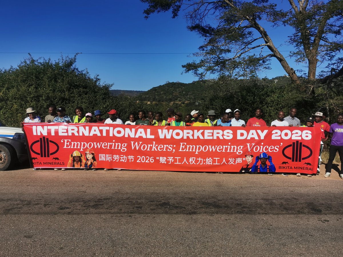 Bikita_Minerals's tweet image. From Nherera to Lithium Stadium, our Bikita Minerals team ran and walked with pride, celebrating Workers’ Day in stride! 💪⚡
#WorkersDay #BikitaMinerals #HalfMarathon #TeamSpirit