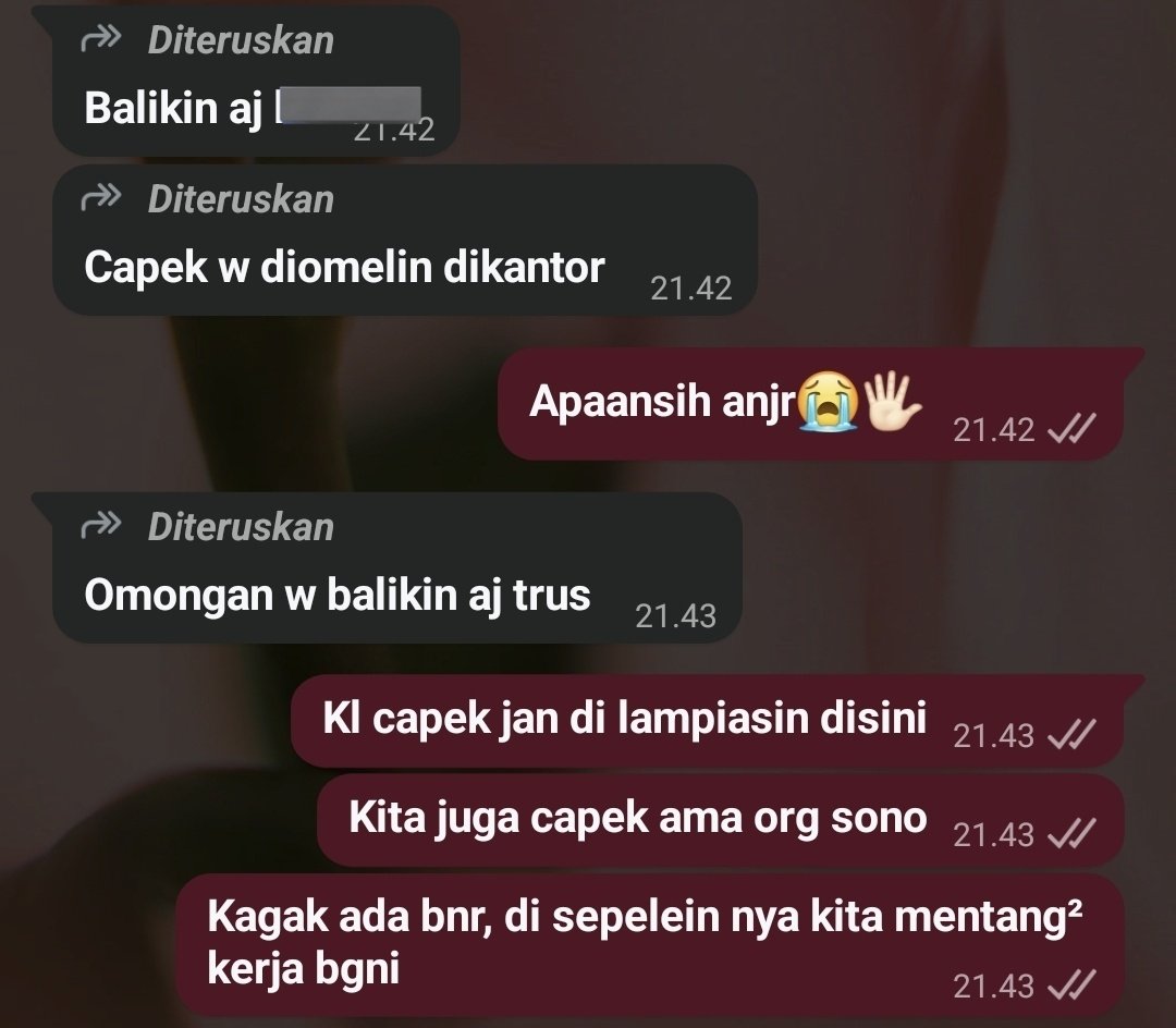 Wkwkw doa sama Allah mau dpt kerjaan biar di rmh ga pusing, tapi lupa minta doa di ksh atasan yg baik🫂🙃