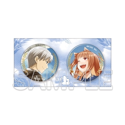 狼と香辛料　缶バッジ　10周年 2026年10月発売予定 METALBOXにて予約受付開始！(11％OFF) 『狼と