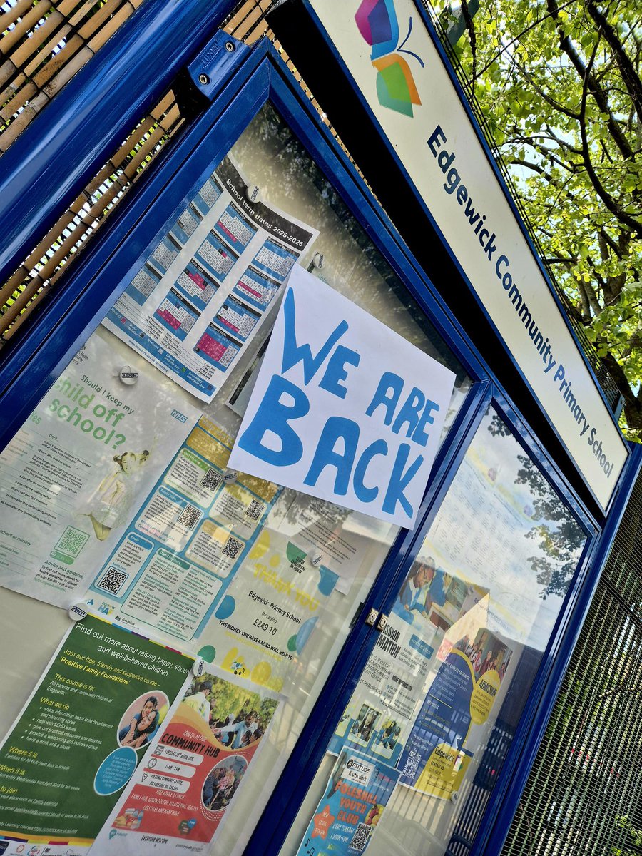 Edgewick Community Primary School tweet media