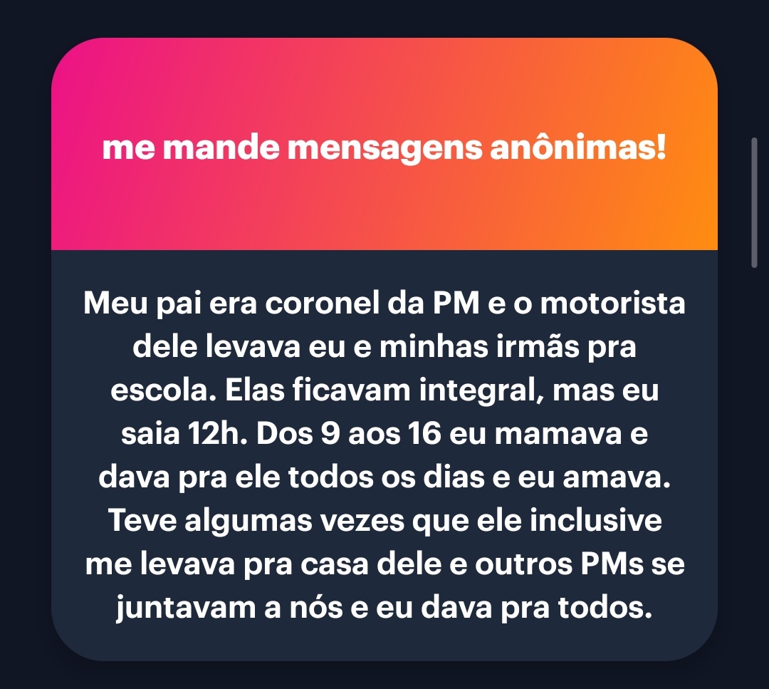 Relatos de um perv tweet media