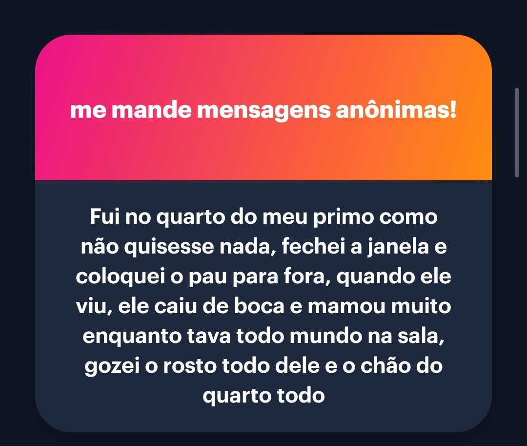 Relatos de um perv tweet media