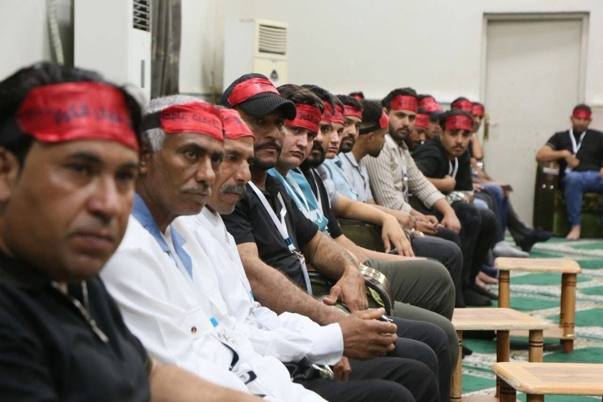 AdamNN's tweet image. The Radical Shia cleric in Najaf #IRAQ (SaderAldein AlQubanchi) starts recruitment of radical Shia jihadists from AlZat tribes)from Pakistan , Bangladesh , India and starts the radicalization process through religious education to prepare them to be a future terrorists.