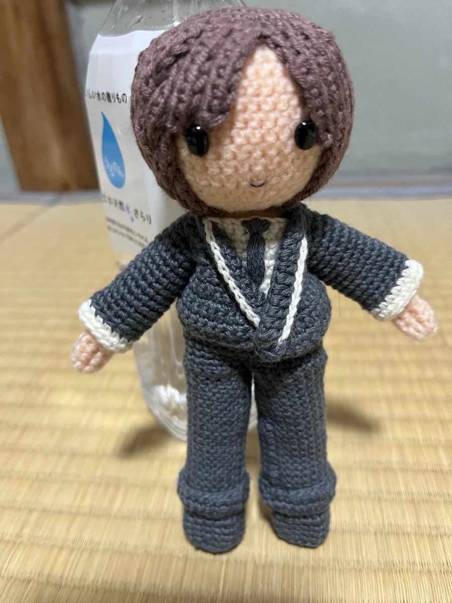 ぱんだのストールピン☆あみぐるみ すてきにハンドメイド7月号より