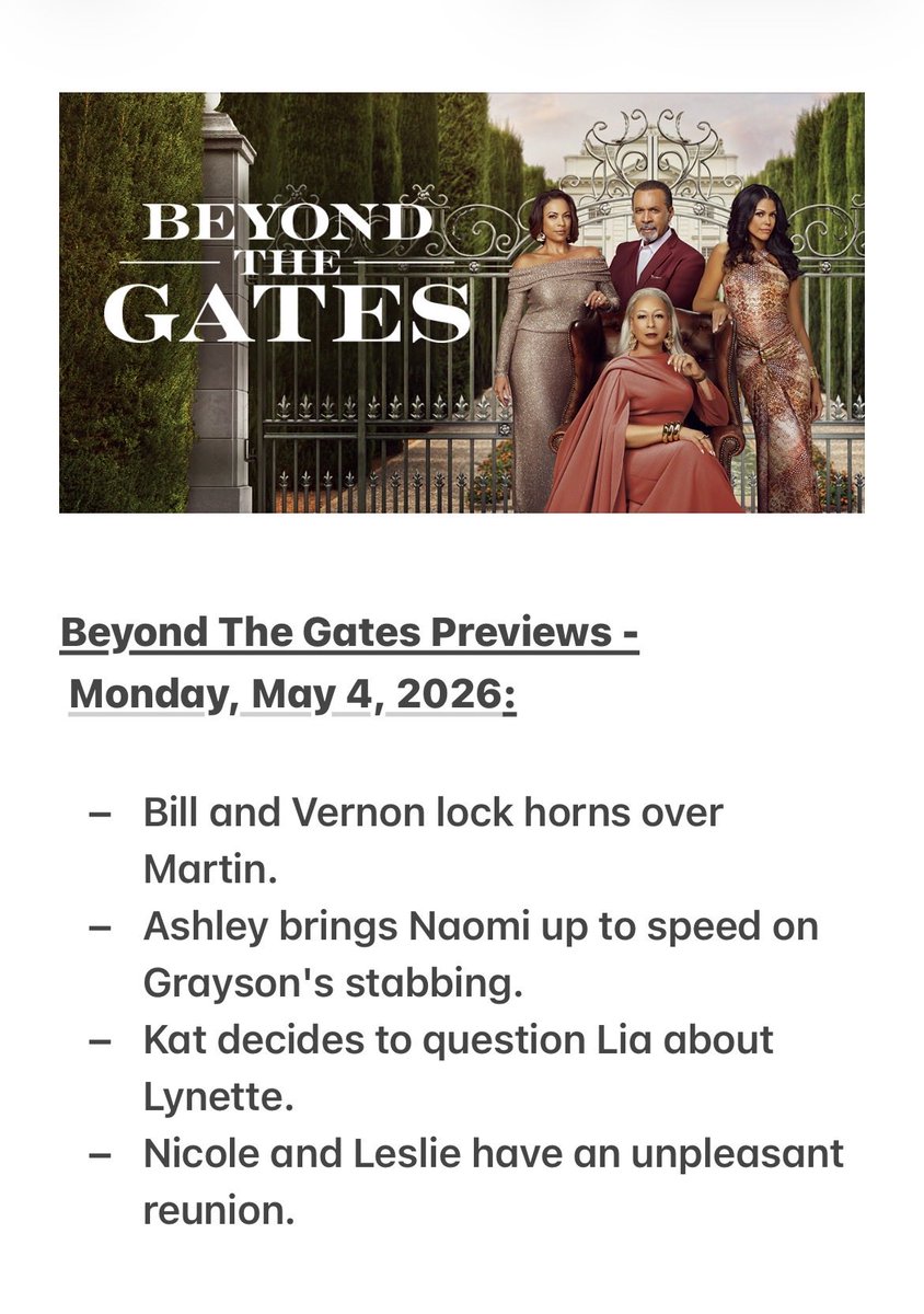 niki_smith1's tweet image. COMING UP next week on Beyond the Gates

🌻🌷May 4th - May 8th 🌷🌻

🚨🚨 SPOILERS INCLUDED 🚨🚨 

#BeyondTheGates #BTG #Previews #Spoilers